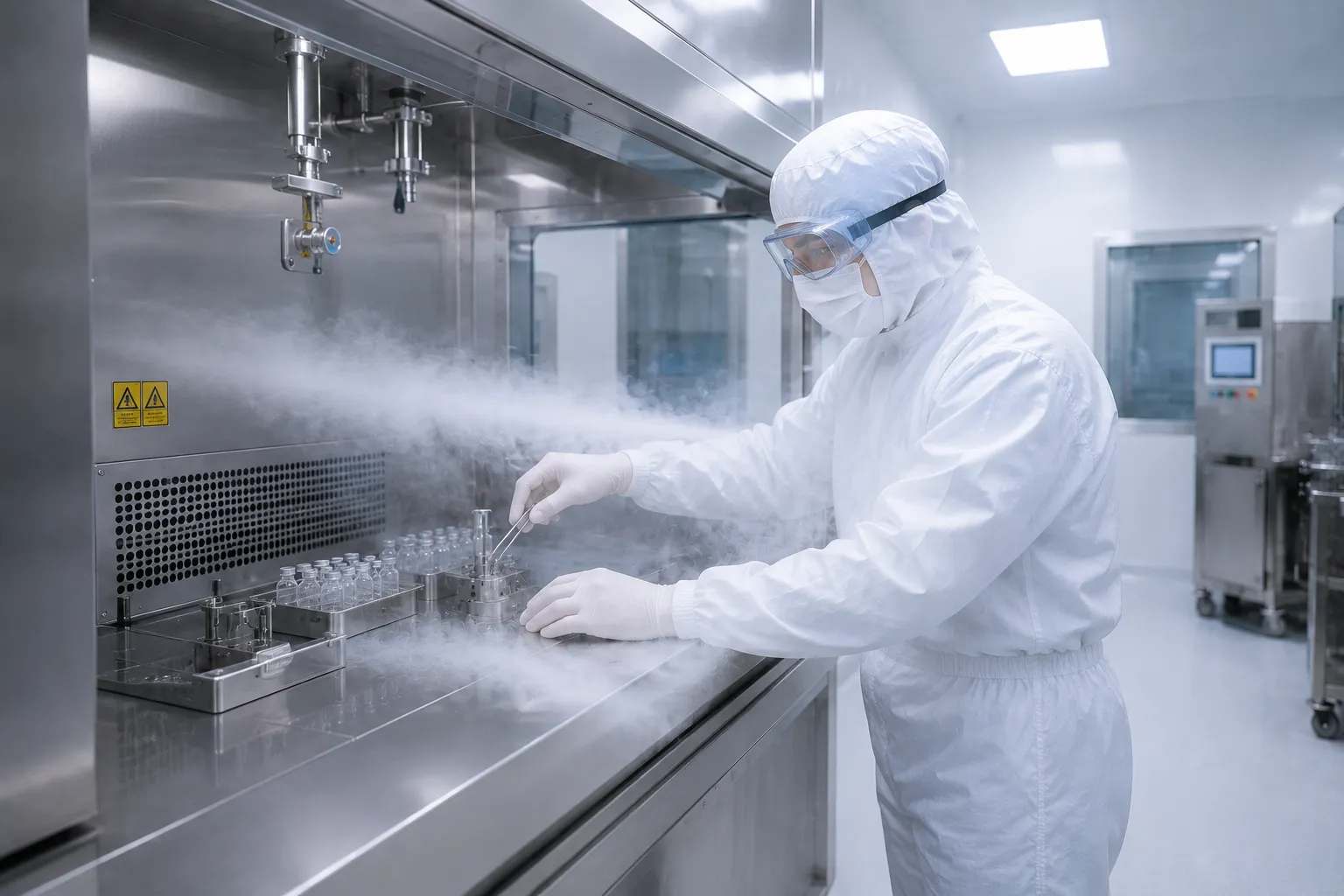 Dynamic Smoke Study in Cleanroom