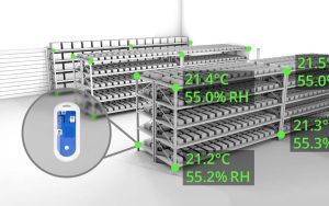 Temperature Mapping of Storage Areas for Pharmaceuticals